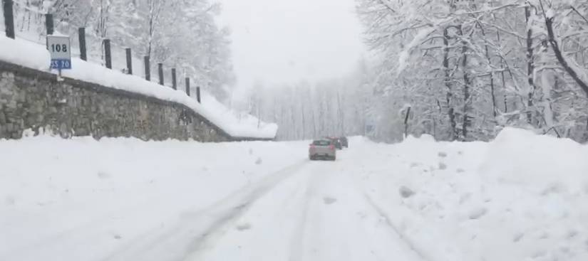 neve colle di tenda