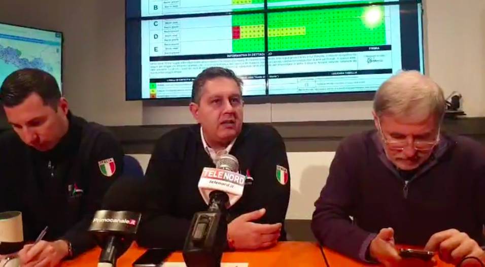 Maltempo in Liguria, il presidente Toti: «Chiederemo al Governo lo stato di emergenza»