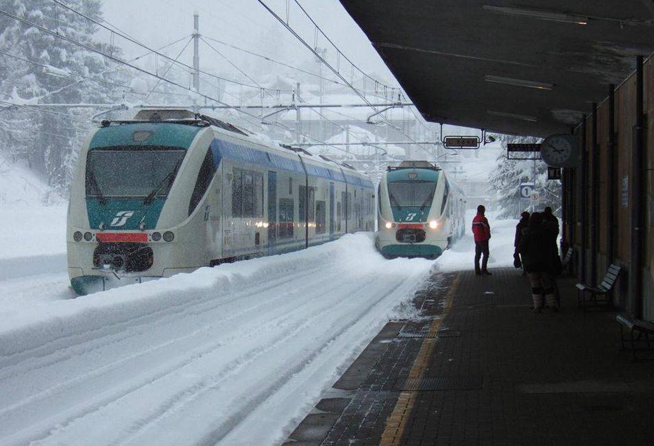 Riviera24- ventimiglia cuneo neve treno