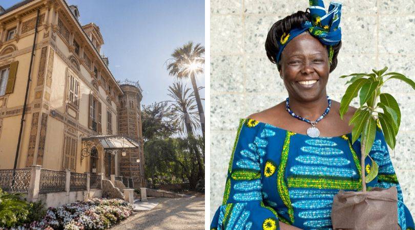 Sanremo, un fico a Villa Nobel in memoria di Wangari “Tree Lady” Mathaari