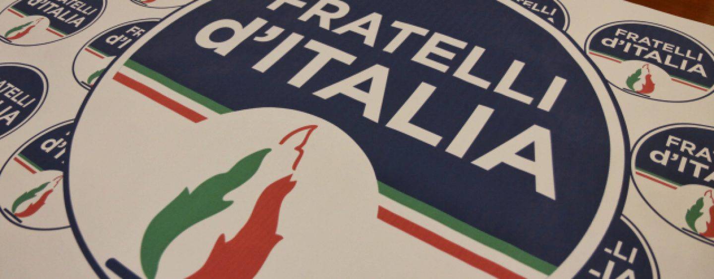 Fratelli d’Italia chiede al sindaco Scajola di non far pagare il suolo pubblico alle attività commerciali imperiesi