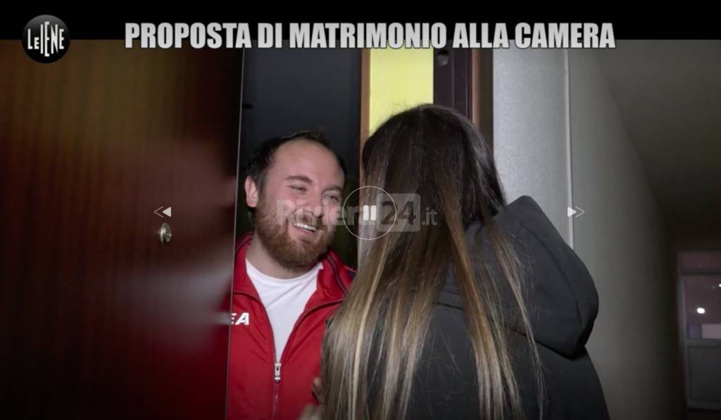 Proposta matrimonio Di Muro Le Iene