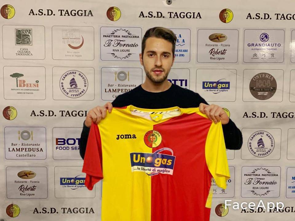 New entry nel Taggia Calcio: arriva il difensore centrale Andrea Cortese