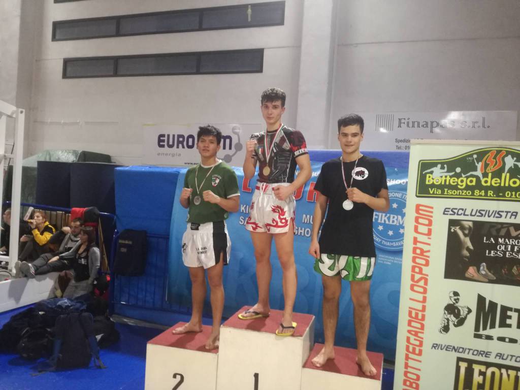 Sanremo, brillanti successi della Byakko Tai ai Regionali di kick boxing contatto leggero a Cogoleto