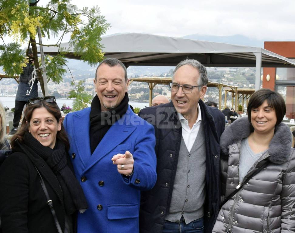 Rivoluzione Area Sanremo 2022, Amadeus direttore artistico. Sindaco Biancheri: «Concorso fa un salto in avanti»