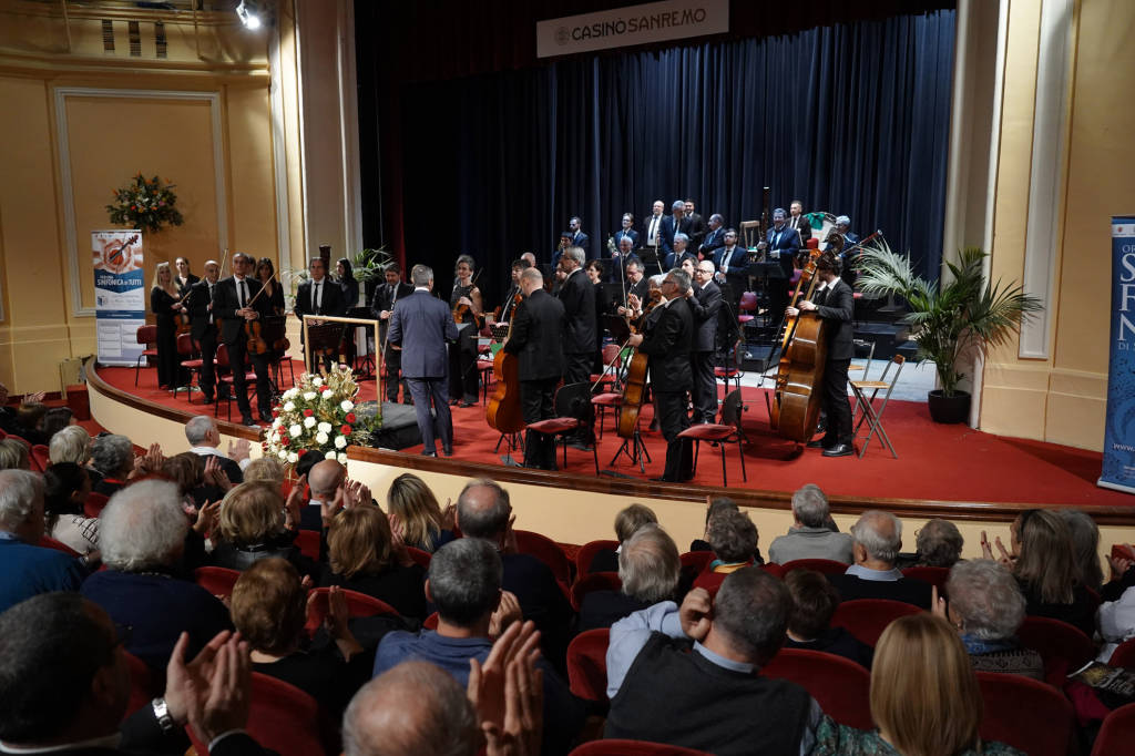 Le immagini del Concerto di Capodanno dell&#8217;Orchestra Sinfonica di Sanremo