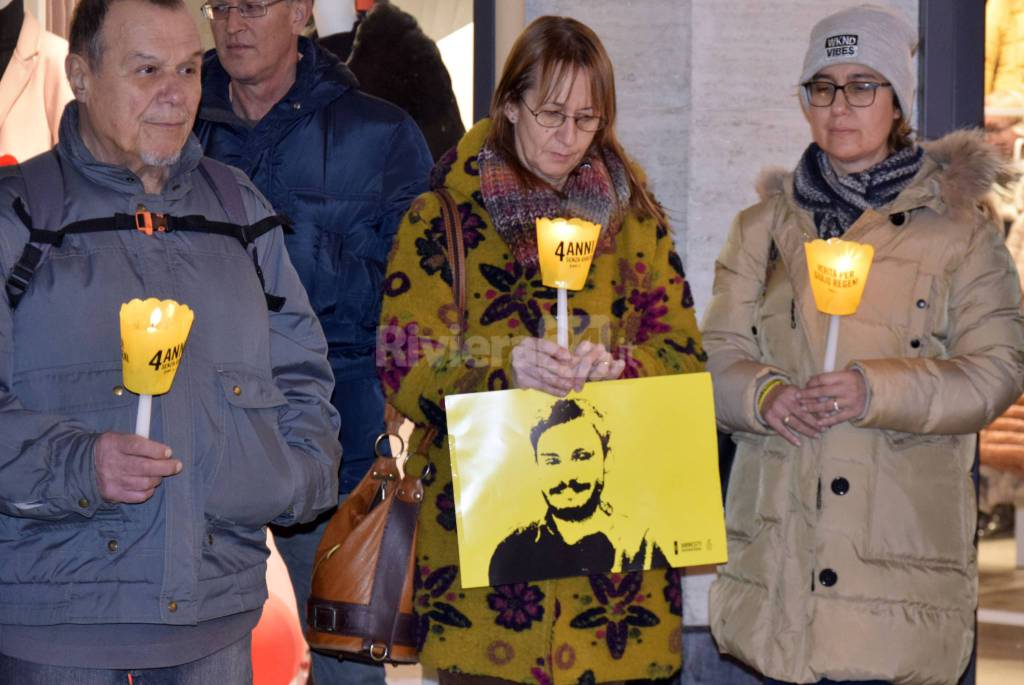 riviera24 - fiaccolata giulio regeni sanremo