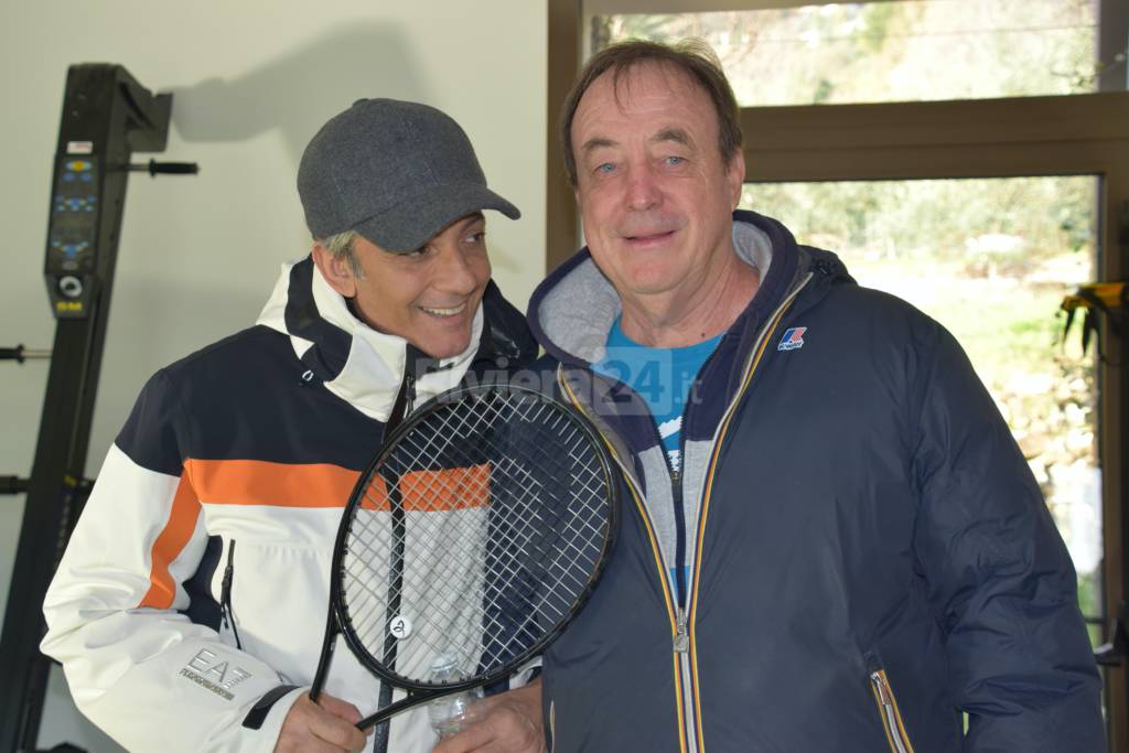 Bordighera, Fiorello al Piatti Tennis Center