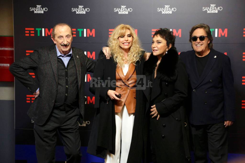 Photocall reunion Ricchi e Poveri al Festival2020