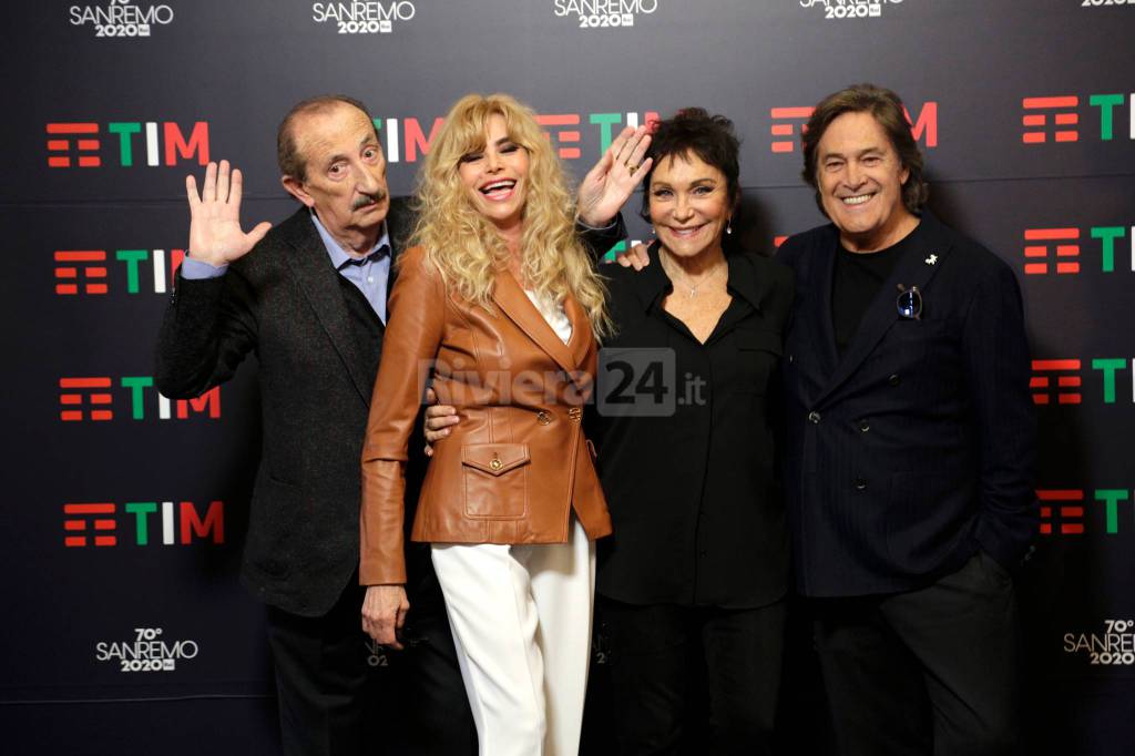 Photocall reunion Ricchi e Poveri al Festival2020