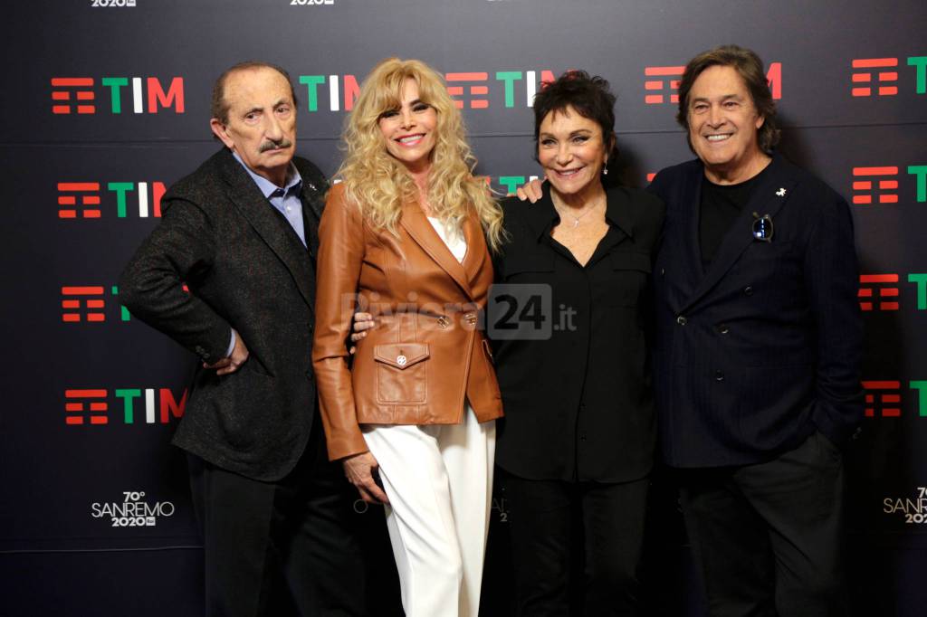 Photocall reunion Ricchi e Poveri al Festival2020