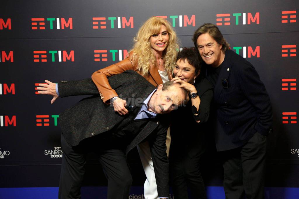 Photocall reunion Ricchi e Poveri al Festival2020