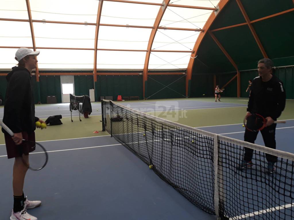 Bordighera, Fiorello al Piatti Tennis Center