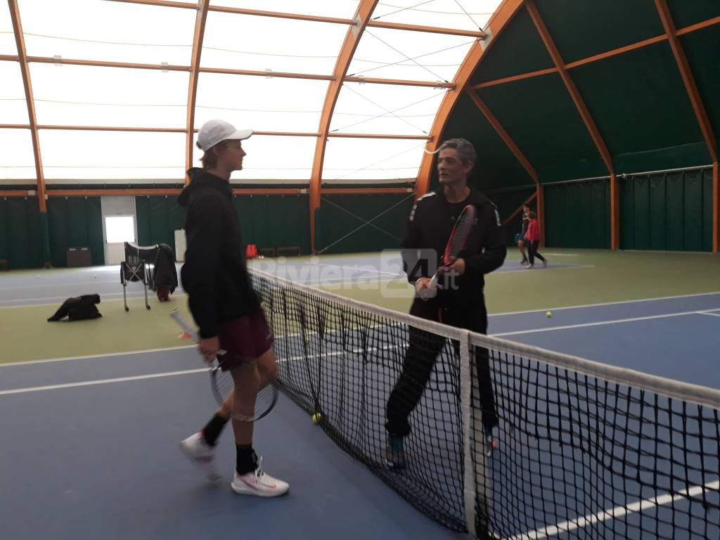 Bordighera, Fiorello al Piatti Tennis Center