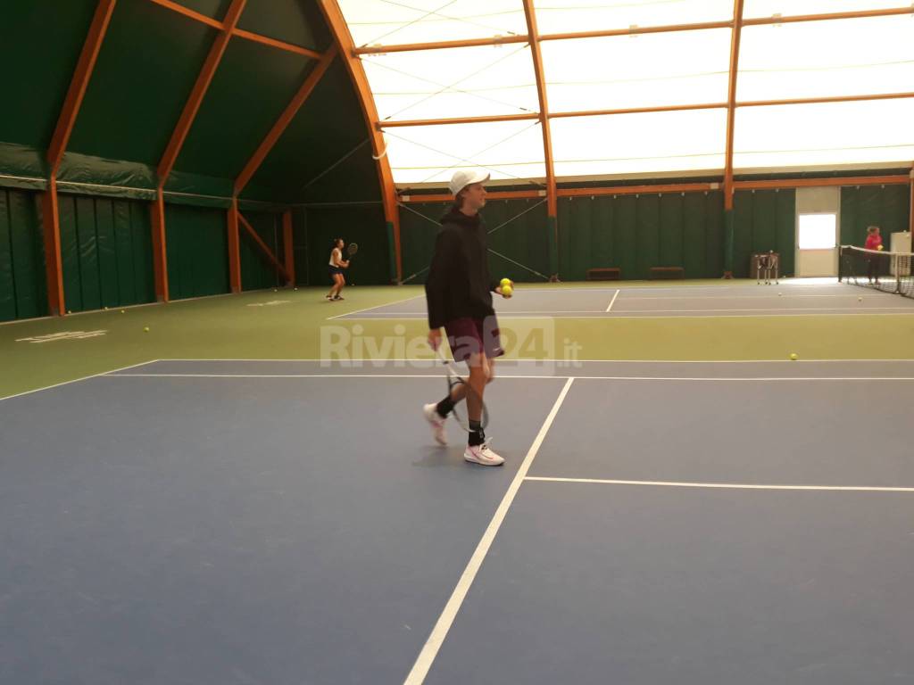 Bordighera, Fiorello al Piatti Tennis Center