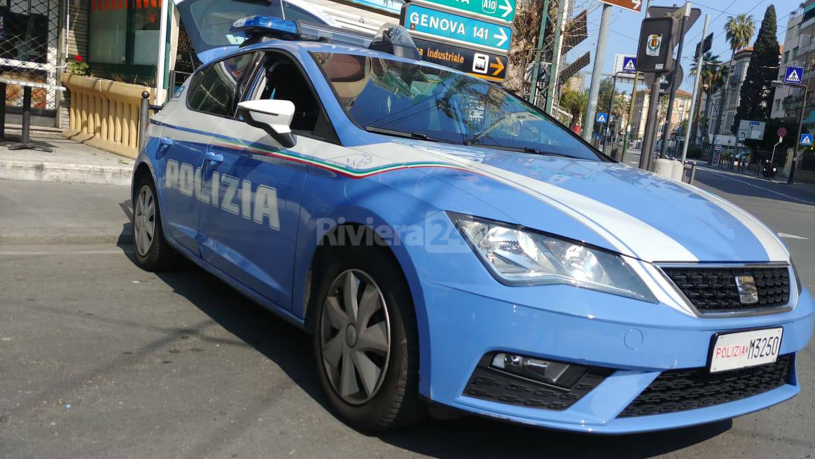 Controlli polizia Sanremo centro