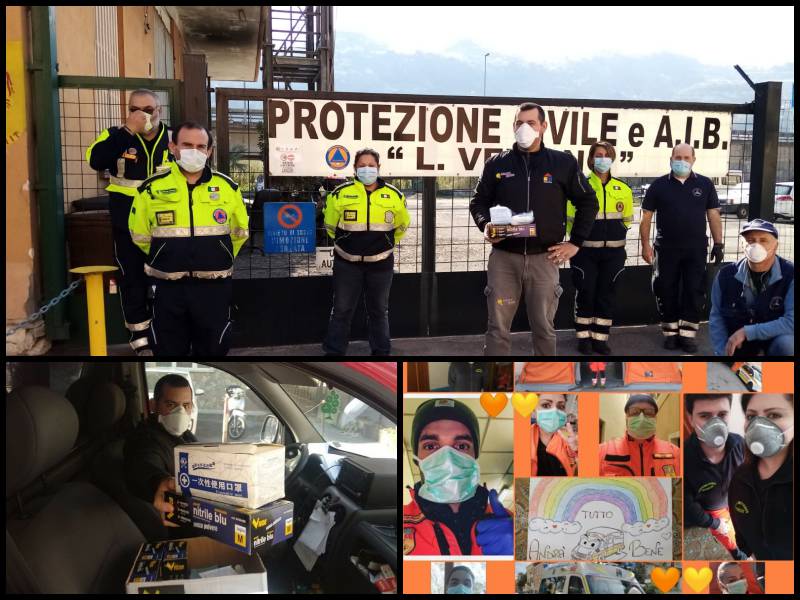 Il gruppo Ventimiglia Consiglia dona mascherine e guanti ad associazioni e Rsa