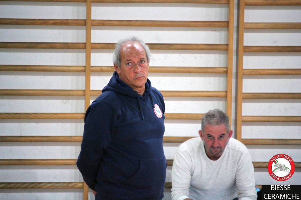 Si separano le strade dell’allenatore Biagio Di Mieri e del Volley Team Arma Taggia