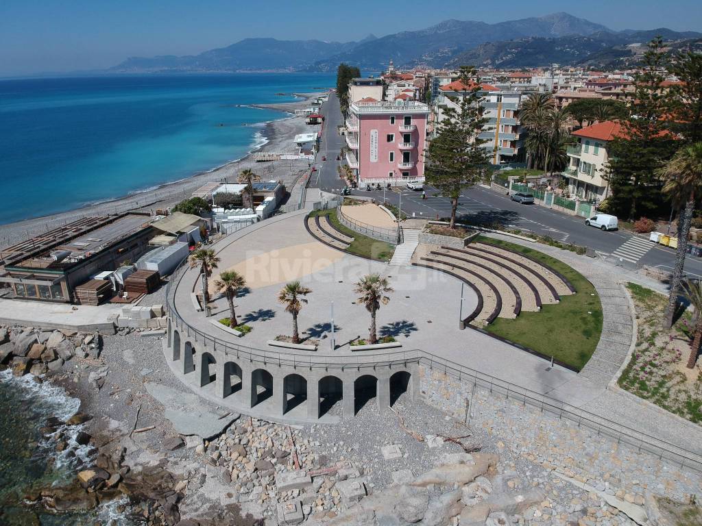 drone spiagge bordighera rotonda sant'ampelio