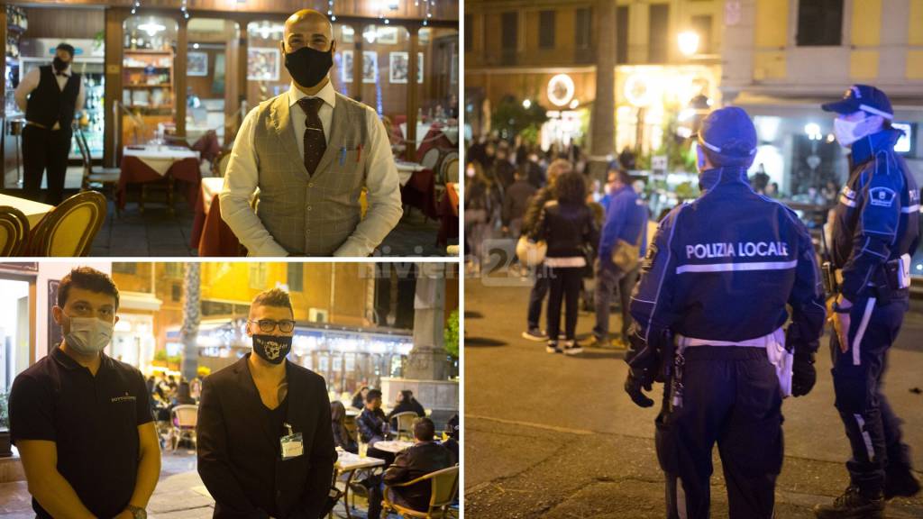 Sanremo, prima sera di movida “contronatura”. L’esordio degli steward in piazza Bresca