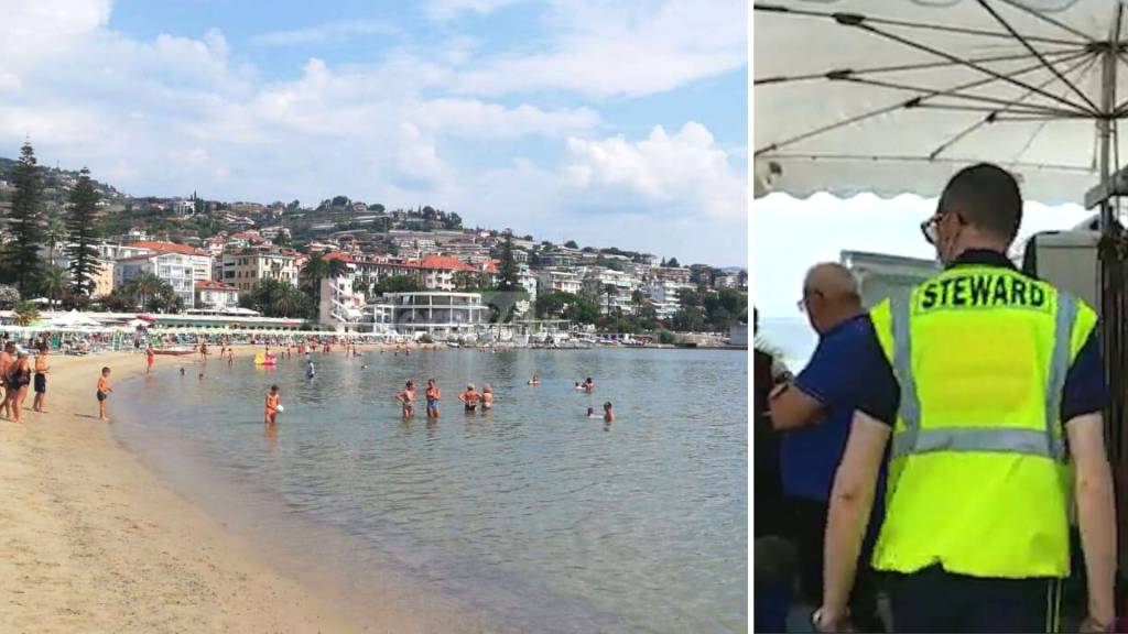 L’estate sicura di Sanremo, steward nelle spiagge libere e zone pedonali ampliate