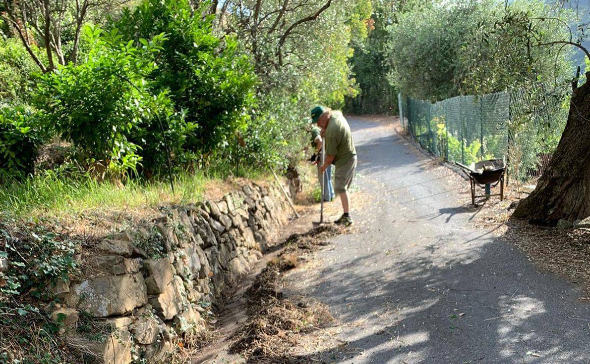 Vallebona, consiglieri e volontari in prima linea per pulire le strade del territorio