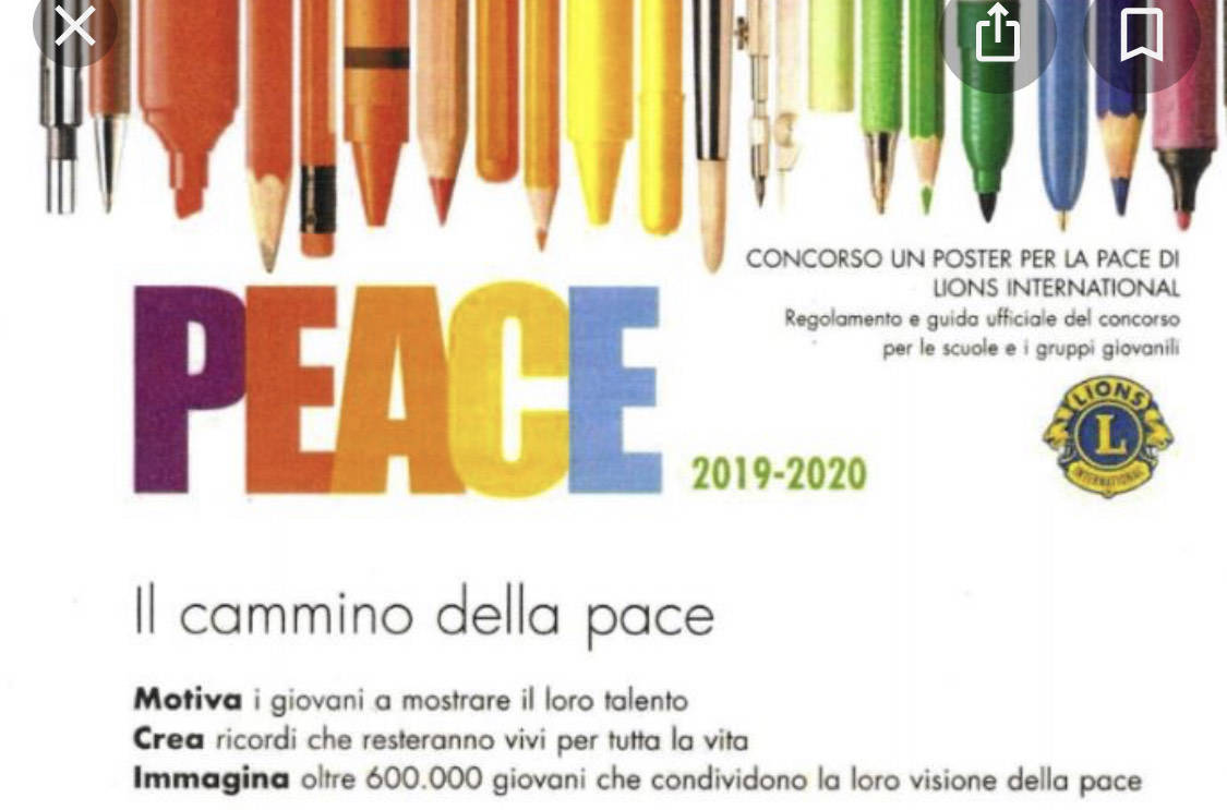 Sanremo, "Un Poster per la Pace 2020"