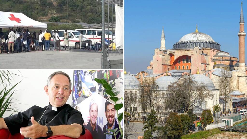 Dai migranti alla trasformazione in moschea di Santa Sofia: l’intervista al vescovo Antonio Suetta