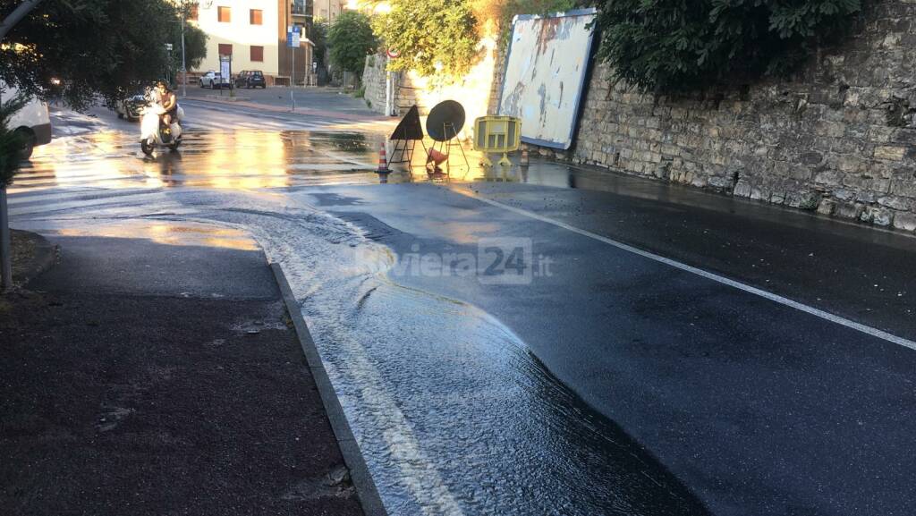 guasto idrico via san lazzaro