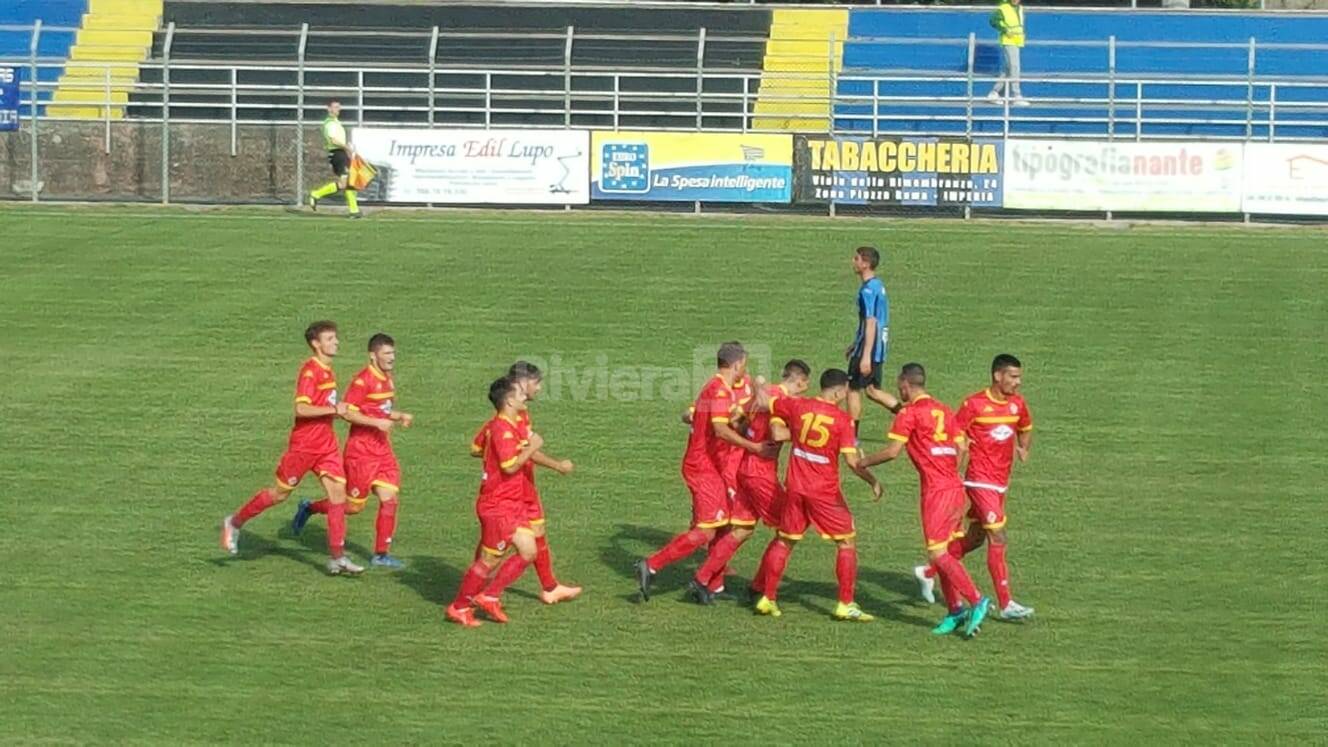 Imperia - Bra, al "Ciccione" passano i piemontesi: 2-1 per gli ospiti