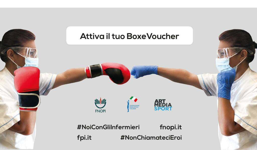 #NonAbbassiamoLaGuardia: infermieri e figli si allenano nelle palestre di boxe