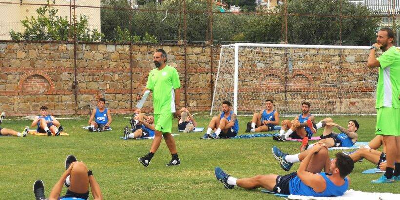 La Sanremese Calcio riprende gli allenamenti, a riposo i biancoazzurri sottoposti al tampone