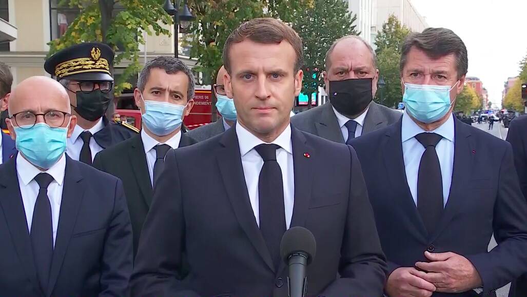 Attentato a Nizza, il discorso di Macron alla nazione: «Dobbiamo unirci e non cedere allo spirito di divisione»