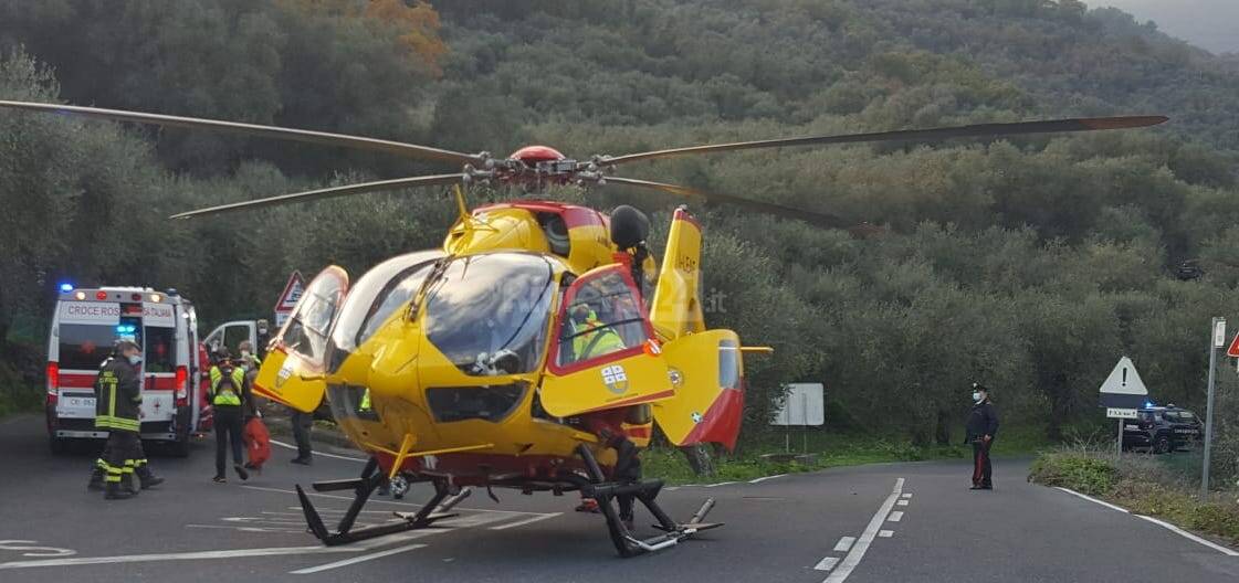 uomo ustionato diano arentino elisoccorso grifo