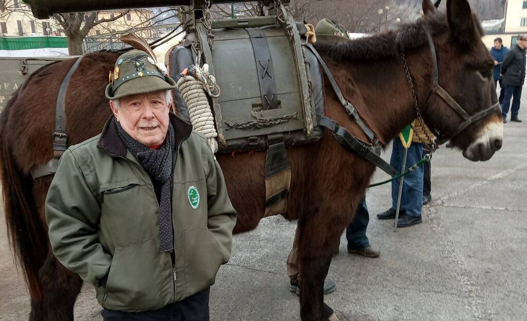 Chiusavecchia, gli alpini piangono Giovanni Sciandra