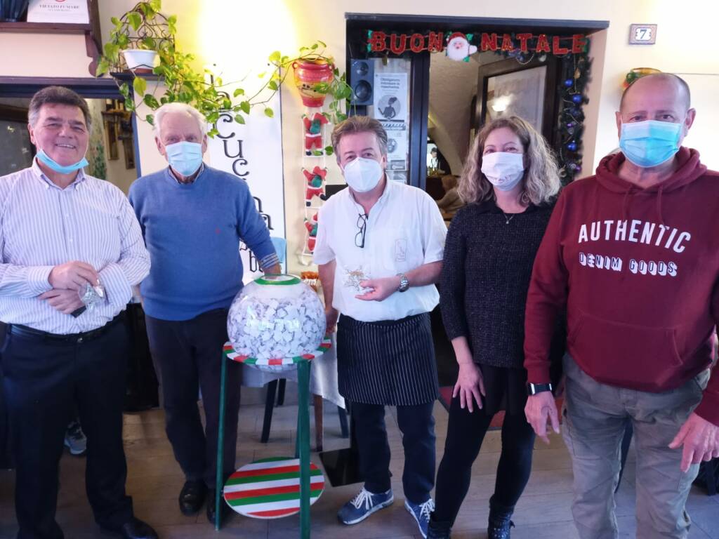 Santo Stefano al Mare, lotteria di Natale di Aism Imperia