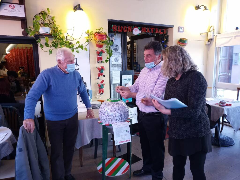 Santo Stefano al Mare, lotteria di Natale di Aism Imperia