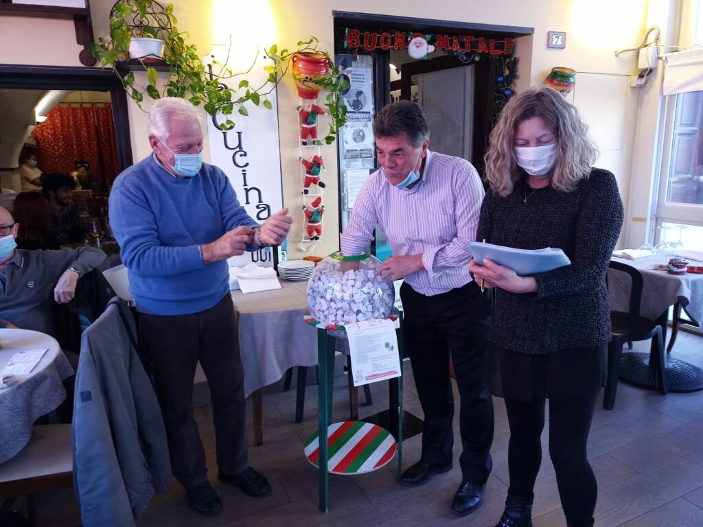 Santo Stefano al Mare, lotteria di Natale di Aism Imperia