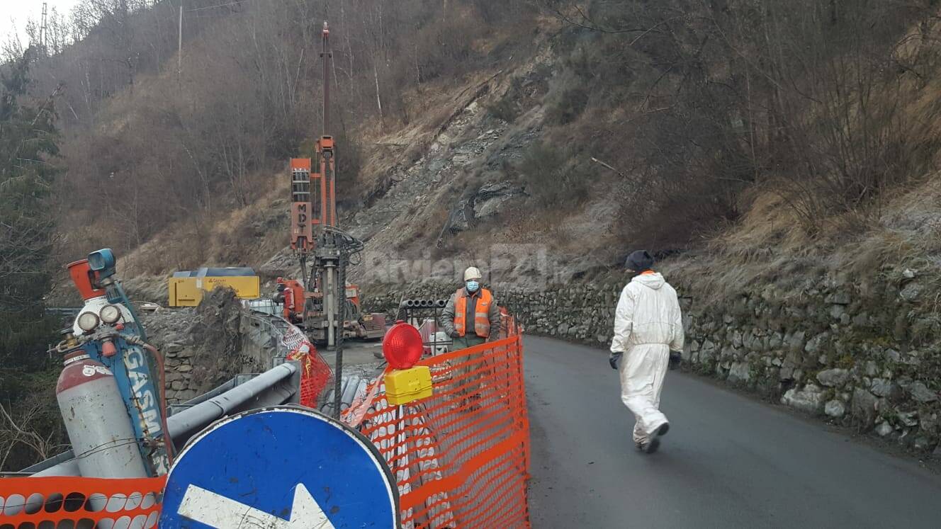 Strade provinciali, continua la messa in sicurezza: cantieri a Seborga, Pietrabruna e Pornassio