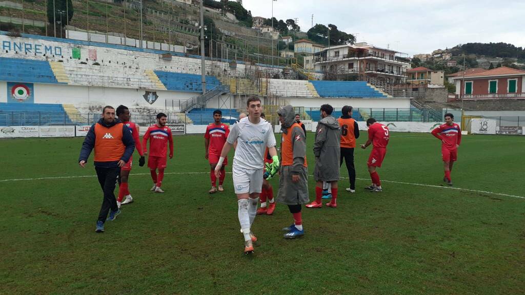 Per la Sanremese pareggio casalingo: 2-2 con la Folgore Caratese