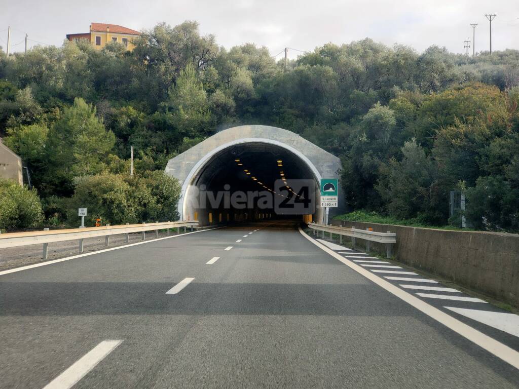 Autostrada dei Fiori, chiusura notturna della tratta San Bartolomeo al Mare-Andora