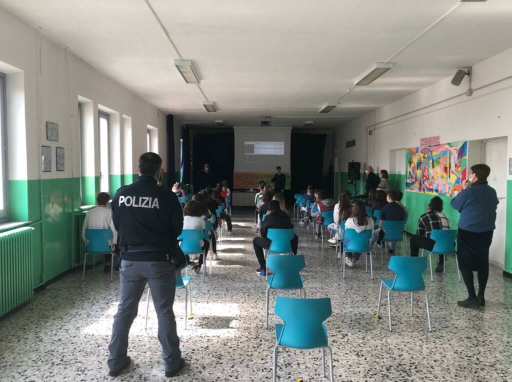 “Scuole Sicure”, Questura di Imperia incontra gli studenti dell’istituto Novaro