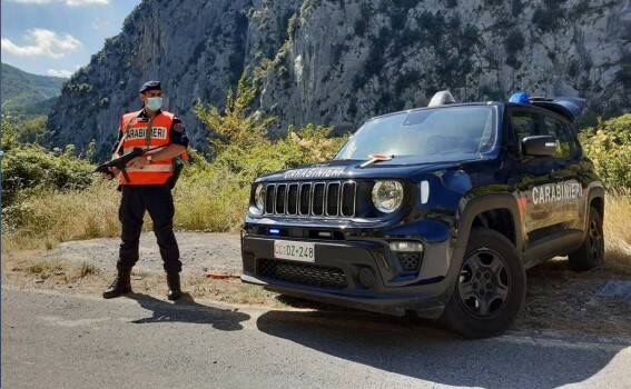 riviera24 - carabinieri posto blocco montagna