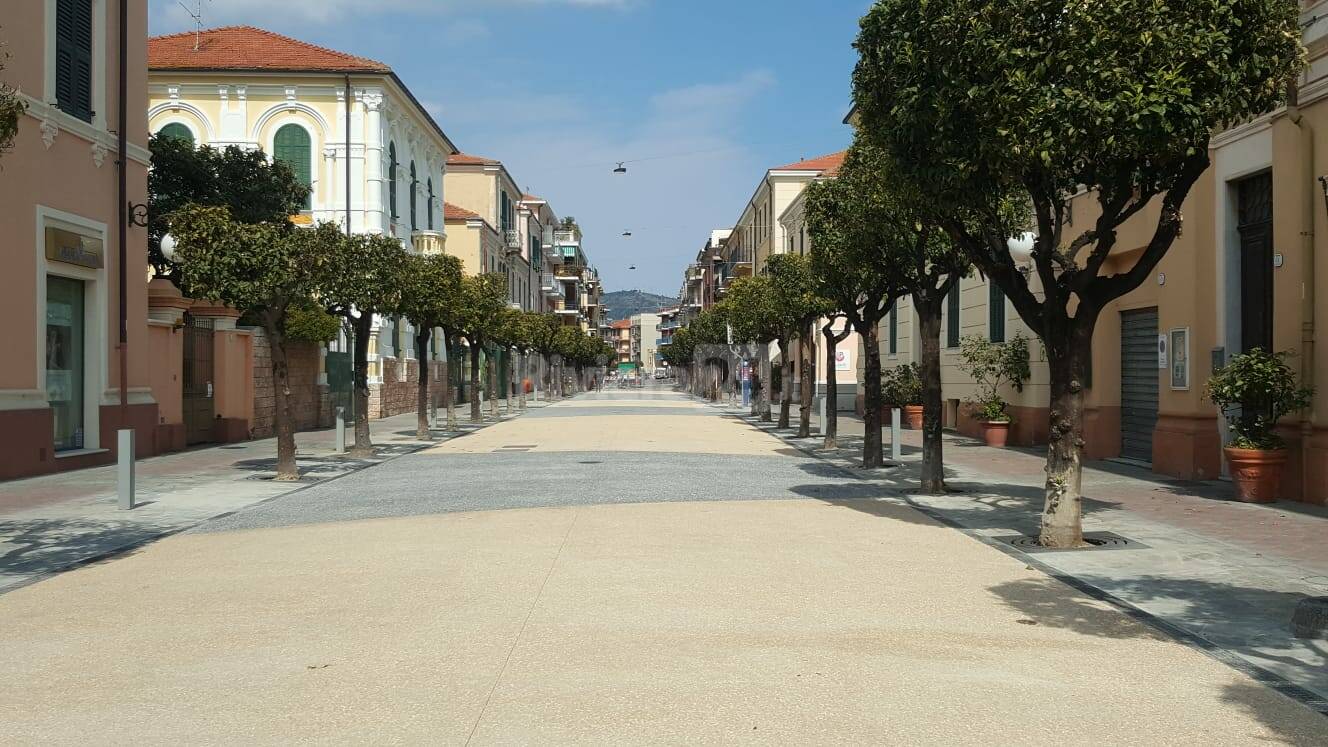 corso roma diano marina lavori terminati