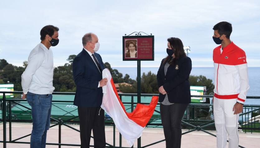 Rolex Monte-Carlo Masters, omaggio alla baronessa Elizabeth-Ann de Massy