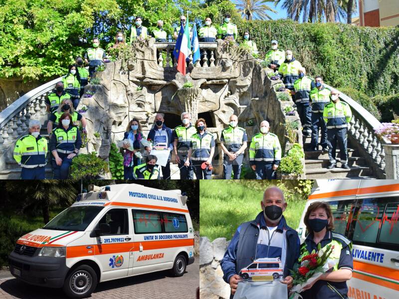 ambulanza protezione civile bordighera