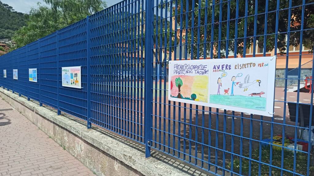 Bandiera verde alla scuola di Camporosso Capo