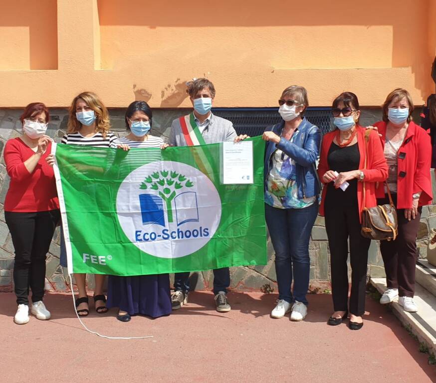 Camporosso, bandiera verde alla scuola primaria