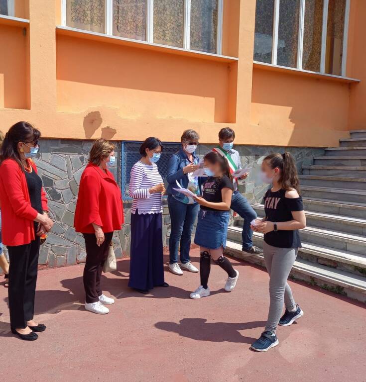 Bandiera verde alla scuola di Camporosso Capo