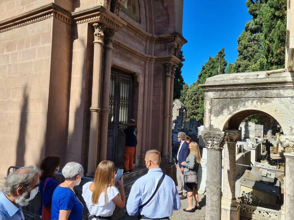 Il console russo visita Sanremo, restauro della cappella di San Nicola più vicino